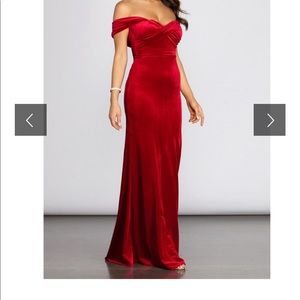 Jenisa Formal Off The Shoulder Dress